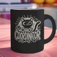 Cat Chaos Coordinator For Women Mom Halloween Teacher Graphic Print Coffee Mug, gift for family, gift for coworker