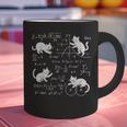 Cats And Math Lover Cat Lover Science Teacher Student Graphic Print Coffee Mug, Science Teacher Mugs, gift for family, gift for coworker