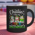 Chillin With My Pre-K Snowmies Christmas Teacher Xmas Graphic Print Coffee Mug, gift for family, gift for coworker