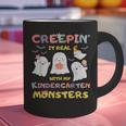 Creepin It Real With Kindergarten Monsters Halloween Teacher Graphic Print Coffee Mug, gift for family, gift for coworker Creepin It Real With Kindergarten Monsters Halloween Teacher Graphic Print Coffee Mug, gift for family, gift for coworker