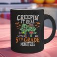 Creepin It Real Monster School 5th Grade Teacher Halloween Graphic Print Coffee Mug, gift for family, gift for coworker Creepin It Real Monster School 5th Grade Teacher Halloween Graphic Print Coffee Mug, gift for family, gift for coworker