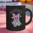 Cute Ghost Book Reading Halloween Teacher Top Girls Women Graphic Print Coffee Mug, gift for family, gift for coworker