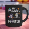 Cute Teacher My Students Are Out-Of This World Space Graphic Print Coffee Mug, gift for family, gift for coworker