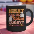 What Are We Doing Today Halloween PE Spooky Teacher Graphic Print Coffee Mug, Pe Teacher Mugs, gift for family, gift for coworker