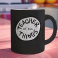 Dr Seuss Teacher Of All Things Red Emblem Graphic Print Coffee Mug, gift for family, gift for coworker