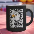 Eagles School Sports Fan Team Spirit Teacher Parent Student Graphic Print Coffee Mug, gift for family, gift for coworker