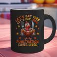 Eat Kids Punctuation Saves Lives Thanksgiving Turkey Teacher Graphic Print Coffee Mug, gift for family, gift for coworker Eat Kids Punctuation Saves Lives Thanksgiving Turkey Teacher Graphic Print Coffee Mug, gift for family, gift for coworker