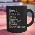 Educar Bilingual Spanish Teacher Graphic Print Coffee Mug, gift for family, gift for coworker