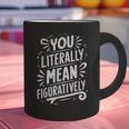 English Teacher Grammar Police Language Nerd You Literally Mean Figuratively V-Neck Modern Short Sleeve Small Graphic Print Coffee Mug, English Teacher Mugs, gift for family, gift for coworker English Teacher Grammar Police Language Nerd You Literally Mean Figuratively V-Neck Modern Short Sleeve Small Graphic Print Coffee Mug, English Teacher Mugs, gift for family, gift for coworker