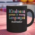 ESL Teacher English As A Second Language Teacher Graphic Print Coffee Mug, Esl Teacher Mugs, English Teacher Mugs, gift for family, gift for coworker
