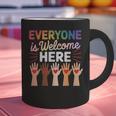 Everyone Is Welcome Here Shirt Teacher Graphic Print Coffee Mug, gift for family, gift for coworker Everyone Is Welcome Here Shirt Teacher Graphic Print Coffee Mug, gift for family, gift for coworker