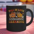 Fall In Love With Learning Autumn Pumpkin Fall Teacher Kids Graphic Print Coffee Mug, gift for family, gift for coworker Fall In Love With Learning Autumn Pumpkin Fall Teacher Kids Graphic Print Coffee Mug, gift for family, gift for coworker
