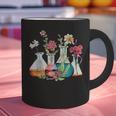 Floral Beakers Chemistry Lab Teacher Graphic Print Coffee Mug, gift for family, gift for coworker Floral Beakers Chemistry Lab Teacher Graphic Print Coffee Mug, gift for family, gift for coworker