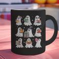 Ghost Reading Teacher Halloween Costume Librarian Book Lover Graphic Print Coffee Mug, gift for family, gift for coworker Ghost Reading Teacher Halloween Costume Librarian Book Lover Graphic Print Coffee Mug, gift for family, gift for coworker