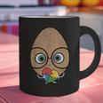 The Good Egg Teacher Halloween Costume Food Group Cute Graphic Print Coffee Mug, gift for family, gift for coworker