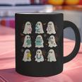 Halloween Science Teacher Student Ghost Laboratory Men Women Graphic Print Coffee Mug, Science Teacher Mugs, gift for family, gift for coworker
