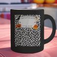 Halloween Teacher Composition Book Notebook Matching Group Graphic Print Coffee Mug, gift for family, gift for coworker