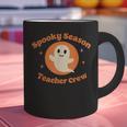 Halloween Teacher Crew Spooky Season Retro Ghost Graphic Print Coffee Mug, gift for family, gift for coworker Halloween Teacher Crew Spooky Season Retro Ghost Graphic Print Coffee Mug, gift for family, gift for coworker
