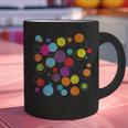 Happy Dot Day Colorful Polka Dot Art Teacher Student Kids Graphic Print Coffee Mug, gift for family, gift for coworker