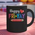 Happy Fri-Yay Friday Lovers Fun Teacher Life Weekend Graphic Print Coffee Mug, gift for family, gift for coworker Happy Fri-Yay Friday Lovers Fun Teacher Life Weekend Graphic Print Coffee Mug, gift for family, gift for coworker