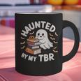 Haunted By My TBR Cute Ghost Book Reading Teacher Halloween Graphic Print Coffee Mug, gift for family, gift for coworker Haunted By My TBR Cute Ghost Book Reading Teacher Halloween Graphic Print Coffee Mug, gift for family, gift for coworker
