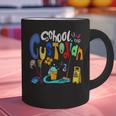 We Heart Love Our School Custodian For Teacher & Kids Graphic Print Coffee Mug, gift for family, gift for coworker