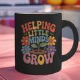 Helping Little Minds Grow Teacher First Day Back To School Graphic Print Coffee Mug, gift for family, gift for coworker Helping Little Minds Grow Teacher First Day Back To School Graphic Print Coffee Mug, gift for family, gift for coworker