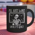 Ill Just Wait Until Its Quiet Teacher Lazy Halloween Costume Graphic Print Coffee Mug, gift for family, gift for coworker
