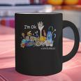 I'm Ok Lunch Lady Life Cafeteria Crew Teacher Women Graphic Print Coffee Mug, gift for family, gift for coworker I'm Ok Lunch Lady Life Cafeteria Crew Teacher Women Graphic Print Coffee Mug, gift for family, gift for coworker
