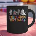 Inclusion Isn't Scary SLP Halloween Sped Teacher Graphic Print Coffee Mug, gift for family, gift for coworker Inclusion Isn't Scary SLP Halloween Sped Teacher Graphic Print Coffee Mug, gift for family, gift for coworker