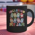 Inclusion Is My Jam SPED Teacher Special Education Life Graphic Print Coffee Mug, gift for family, gift for coworker