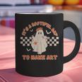 It's A Bootiful Day To Make Art Halloween Art Teacher Graphic Print Coffee Mug, gift for family, gift for coworker