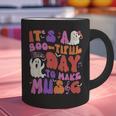 It's a Bootiful Day To Make Music Halloween Music Teacher Graphic Print Coffee Mug, gift for family, gift for coworker