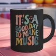 It's A Good Day To Make Music Musician Band Music Teacher Graphic Print Coffee Mug, gift for family, gift for coworker It's A Good Day To Make Music Musician Band Music Teacher Graphic Print Coffee Mug, gift for family, gift for coworker