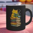 Kawaii Cats Lover Coffee Books Teacher Librarian Cat Graphic Print Coffee Mug, gift for family, gift for coworker Kawaii Cats Lover Coffee Books Teacher Librarian Cat Graphic Print Coffee Mug, gift for family, gift for coworker