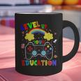 Level Up Your Education Gaming Inspired Teacher Gamers For Men Women Kids Graphic Print Coffee Mug, gift for family, gift for coworker Level Up Your Education Gaming Inspired Teacher Gamers For Men Women Kids Graphic Print Coffee Mug, gift for family, gift for coworker
