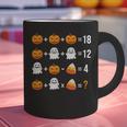 Math Teacher Halloween Equation Pumpkin Ghost Candy Corn Graphic Print Coffee Mug, gift for family, gift for coworker Math Teacher Halloween Equation Pumpkin Ghost Candy Corn Graphic Print Coffee Mug, gift for family, gift for coworker