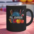 Ms Johnson Personalized Name Back To School Teacher For Men Women Kids Graphic Print Coffee Mug, gift for family, gift for coworker