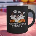 Multilingual Learner Teacher Spooky Halloween ESL Teacher Graphic Print Coffee Mug, Esl Teacher Mugs, gift for family, gift for coworker Multilingual Learner Teacher Spooky Halloween ESL Teacher Graphic Print Coffee Mug, Esl Teacher Mugs, gift for family, gift for coworker