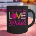 In October We Wear Pink Love Teacher Breast Cancer Awareness Graphic Print Coffee Mug, gift for family, gift for coworker In October We Wear Pink Love Teacher Breast Cancer Awareness Graphic Print Coffee Mug, gift for family, gift for coworker
