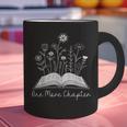 One-More Chapter Wildflower Reading Teacher Library Bookish Graphic Print Coffee Mug, gift for family, gift for coworker One-More Chapter Wildflower Reading Teacher Library Bookish Graphic Print Coffee Mug, gift for family, gift for coworker