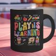 Play Is Learning Teacher First Day Of School Back To School Graphic Print Coffee Mug, gift for family, gift for coworker