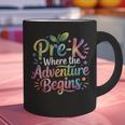 Pre-K Where The Adventure Begins Preschool Teachers Students Graphic Print Coffee Mug, gift for family, gift for coworker Pre-K Where The Adventure Begins Preschool Teachers Students Graphic Print Coffee Mug, gift for family, gift for coworker