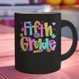 Preppy Fifth Grade Back To School 5th Grade Teacher Girl Boy Graphic Print Coffee Mug, gift for family, gift for coworker