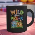 Preschool Teacher Kids Back To School Wild About Pre-K Graphic Print Coffee Mug, gift for family, gift for coworker