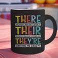 There Their They’Re Grammar Joke For English Teacher Student Graphic Print Coffee Mug, English Teacher Mugs, gift for family, gift for coworker