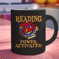 Reading Super Power Activated Superhero Teacher Or Student Men Women Girls Kids Graphic Print Coffee Mug, Super Teacher Mugs, gift for family, gift for coworker