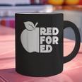 Red For Ed Teacher Support Public Education For Men Women Kids Graphic Print Coffee Mug, gift for family, gift for coworker Red For Ed Teacher Support Public Education For Men Women Kids Graphic Print Coffee Mug, gift for family, gift for coworker