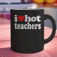 Retro I Love Hot Teachers Vintage I Heart Hot Teacher Men Women Girls Kids Graphic Print Coffee Mug, gift for family, gift for coworker