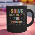 Retro Solve The Problem 67 Meme Joke Math Teacher Graphic Print Coffee Mug, gift for family, gift for coworker Retro Solve The Problem 67 Meme Joke Math Teacher Graphic Print Coffee Mug, gift for family, gift for coworker
